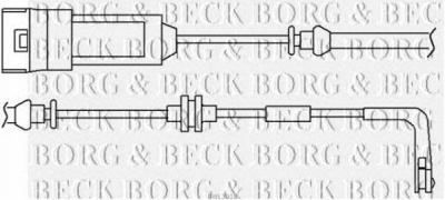 BORG & BECK bwl3018 -  Сигнализатор, износ тормозных колодок